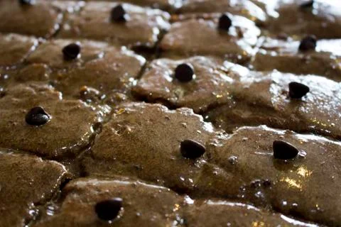 A closeup view for Arabic Sweets Stock Photos