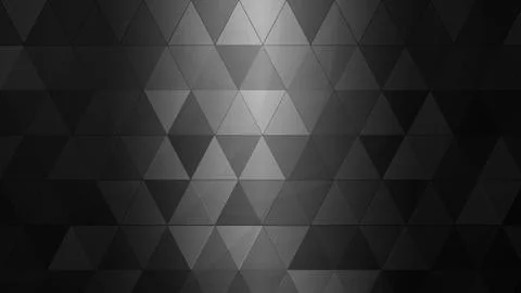 Closeup view of the black triangle pattern Foto stock