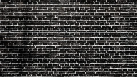 Closeup view of the black wall. Abstract pattern of a brick wall. Mockup. C.. Stock Photos