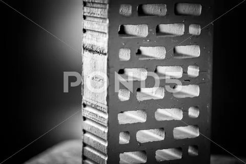 Closeup view of bricks Stock Photos