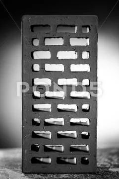 Closeup view of bricks Stock Photos