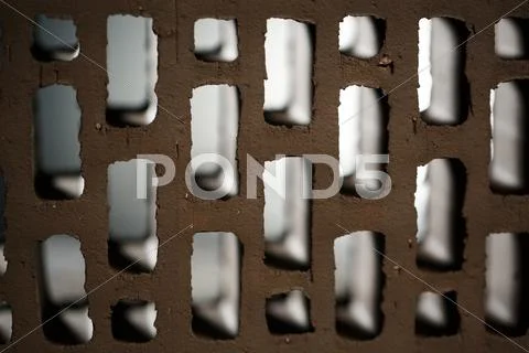 Closeup view of bricks Stock Photos