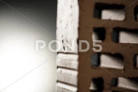 Closeup view of bricks Stock Photos