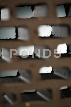 Closeup view of bricks Stock Photos