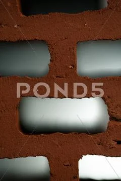 Closeup view of bricks Stock Photos