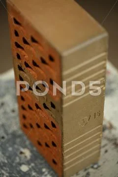 Closeup view of bricks Stock Photos
