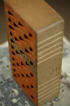 Closeup view of bricks 스톡 사진