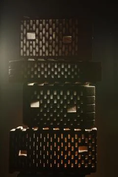 Closeup view of bricks Stock Photos