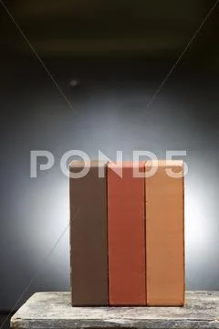 Closeup view of bricks Stock Photos