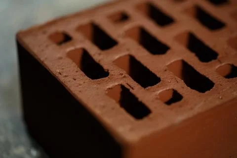 Closeup view of bricks Stock Photos