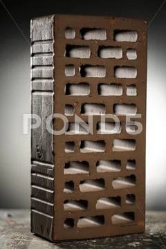 Closeup view of bricks Stock Photos