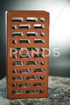 Closeup view of bricks Stock Photos