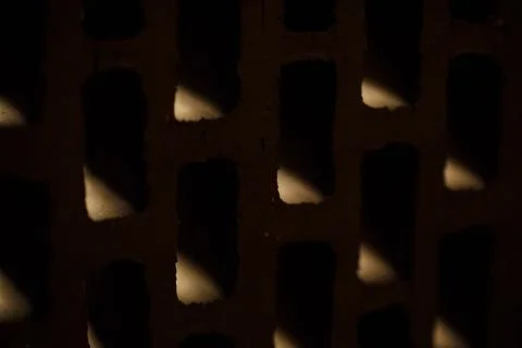 Closeup view of bricks Stock-Fotos