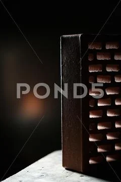 Closeup view of bricks Stock Photos