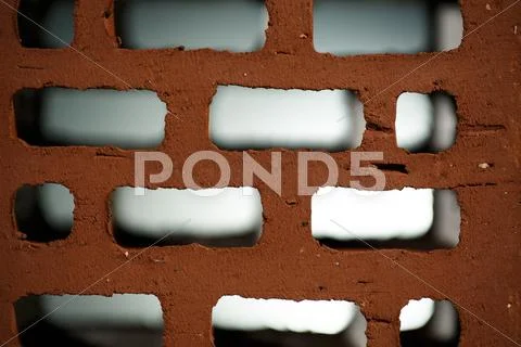 Closeup view of bricks Stock Photos
