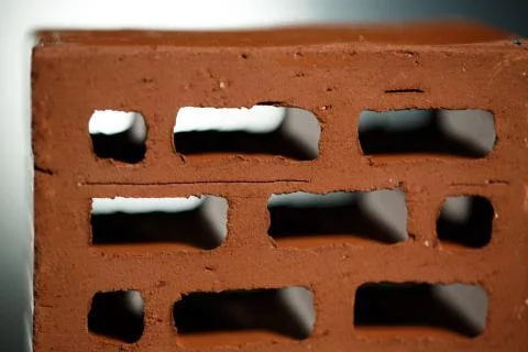 Closeup view of bricks Stock Photos