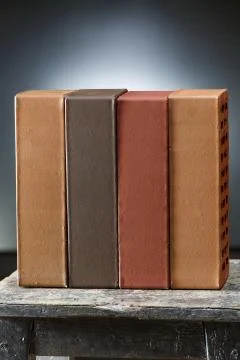 Closeup view of bricks Foto stock