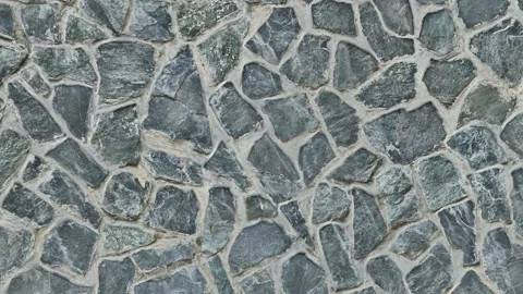 Closeup view of coble stone material. video animation Stock Footage 261024583