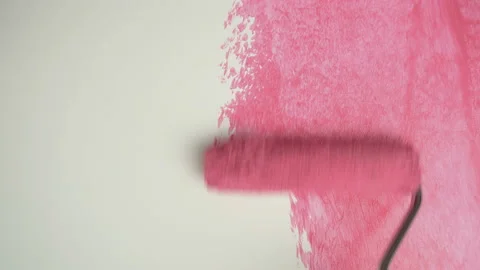 Closeup view of drawing on canvas Stock Footage 99430593