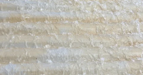 Closeup view on falling water Video stock 113947144