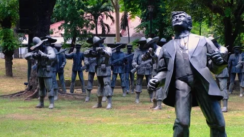 Execution Of Rizal In Rizal Park