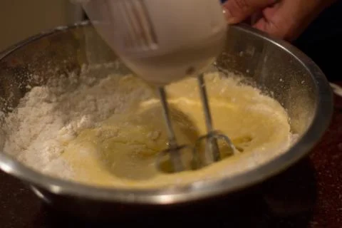 Closeup view of the mixer  Stock Photos