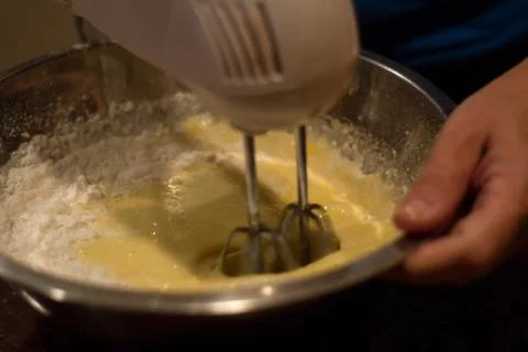 Closeup view of the mixer  Stock Photos