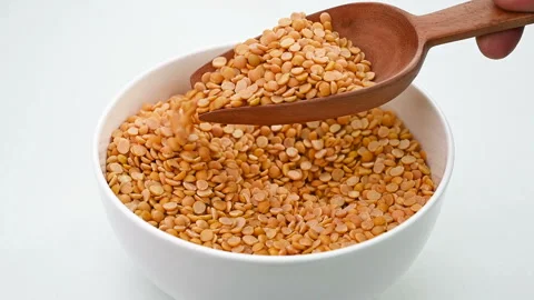 Closeup view of pigeon pea Stock Footage 229372105