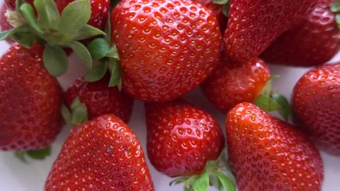 Closeup view of ripe strawberry Stock-Footage 330959840