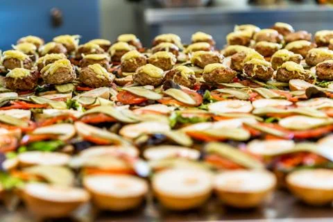 Closeup View of Sliced Bread Spread on the Table with Ingredients on them Photos