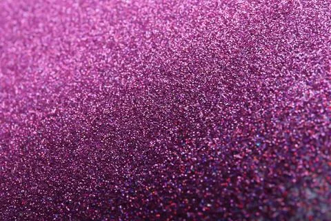 Closeup view of sparkling violet glitter background Stock Photos
