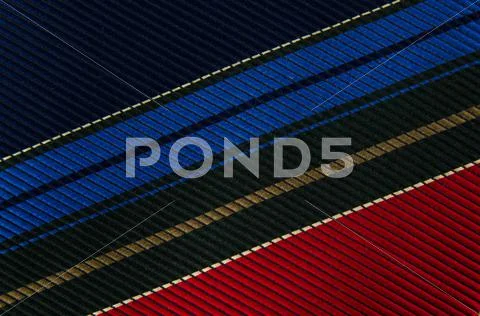 Closeup view of a striped neck tie Stock Photos