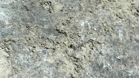Closeup view of textured gray concrete surface with rough patches and subtl.. Stock Footage 339369029