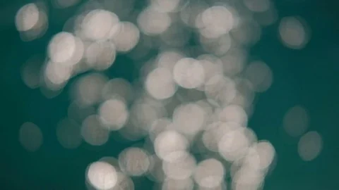 Closeup view watery sparkling surface in summer sunny day Stock Footage 74698264