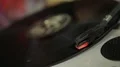 Closeup of vinyl record spinning on retro player, vintage music collection HD Footage