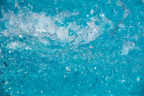 Closeup of water in pool Stock Photos