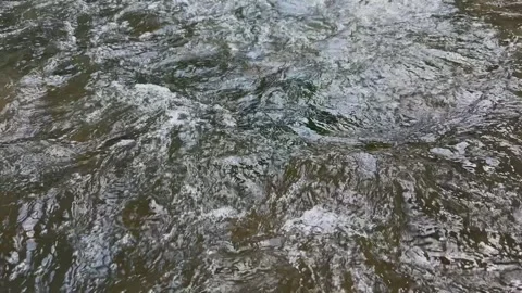 Closeup water surface with ripples and flow Vídeos de archivo 326633771