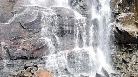 Closeup waterfall Vídeo Stock 254879817