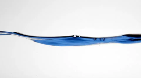 Closeup of wavy blue water Stock Footage 1098971