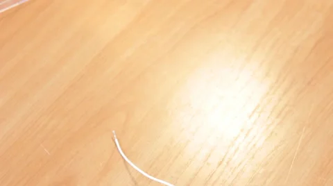 Closeup of wire clampping Stock Footage 65213355