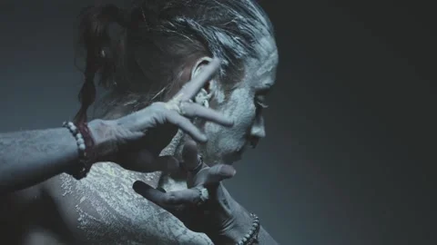 Closeup witch dance. Stock Footage 133560104