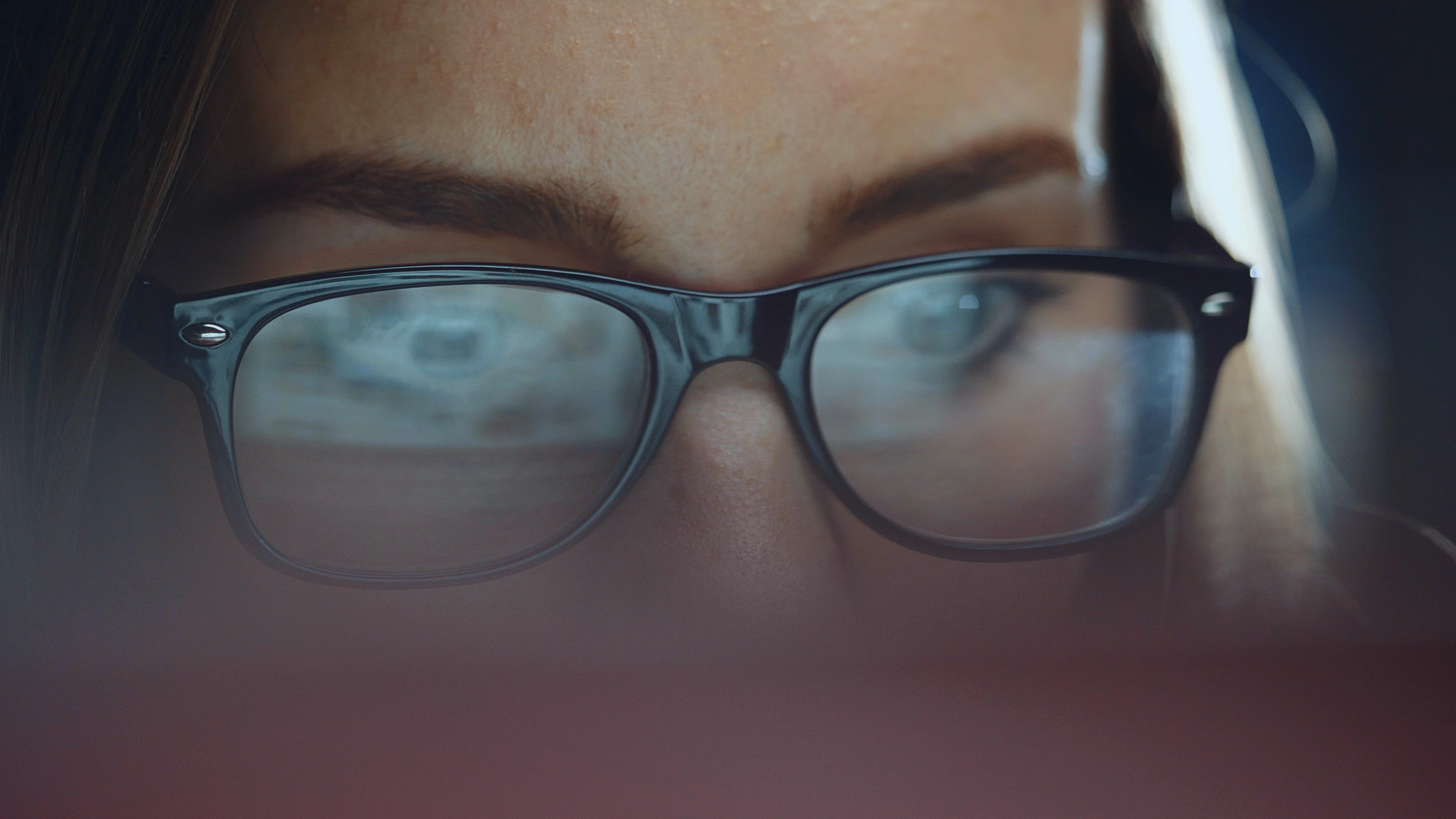 Close up 2. Reflection in Glasses.