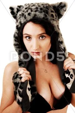 Closeup of woman. Stock Photos