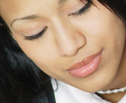 Closeup Of Womans Face Stock Photos