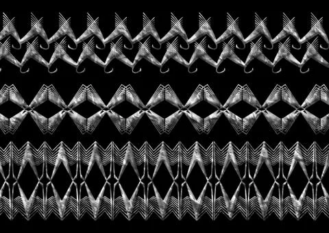 Closeup wrapped paper texture background Stock Illustration