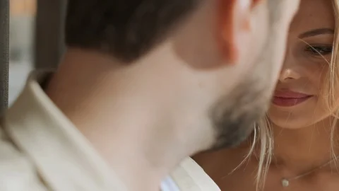 Closeup Of Young Couple. Stock Footage 111773808