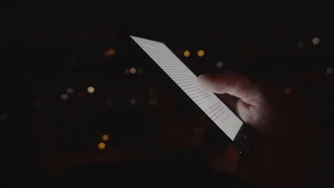 Closeup of young man hands scrolling pictures on phone screen Stock Footage 83426833