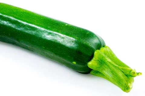 Closeup of a zucchini Foto stock