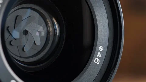 Camera Shutter Opening and Closing Stock Video Footage | Royalty Free ...