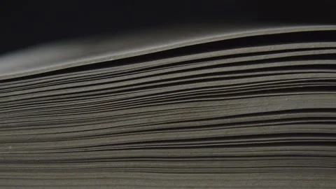 Closing Book Slow Motion Видео 142402639